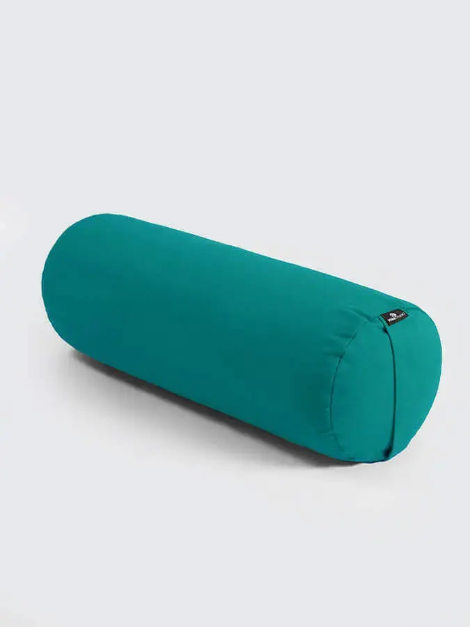 Yoga Studio Organic Cotton Buckwheat Lotus Meditation Bolster Cushion - Image 89