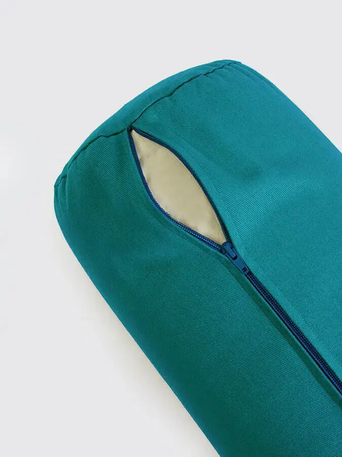 Yoga Studio Organic Cotton Buckwheat Lotus Meditation Bolster Cushion - Image 91