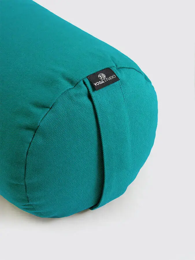 Yoga Studio Organic Cotton Buckwheat Lotus Meditation Bolster Cushion - Image 92