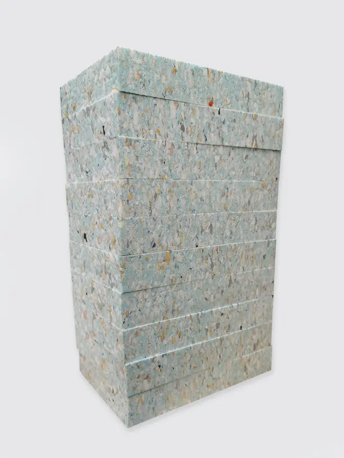 Yoga Studio Recycled Chip Foam Full Yoga Blocks (10 Pack) - Image 2