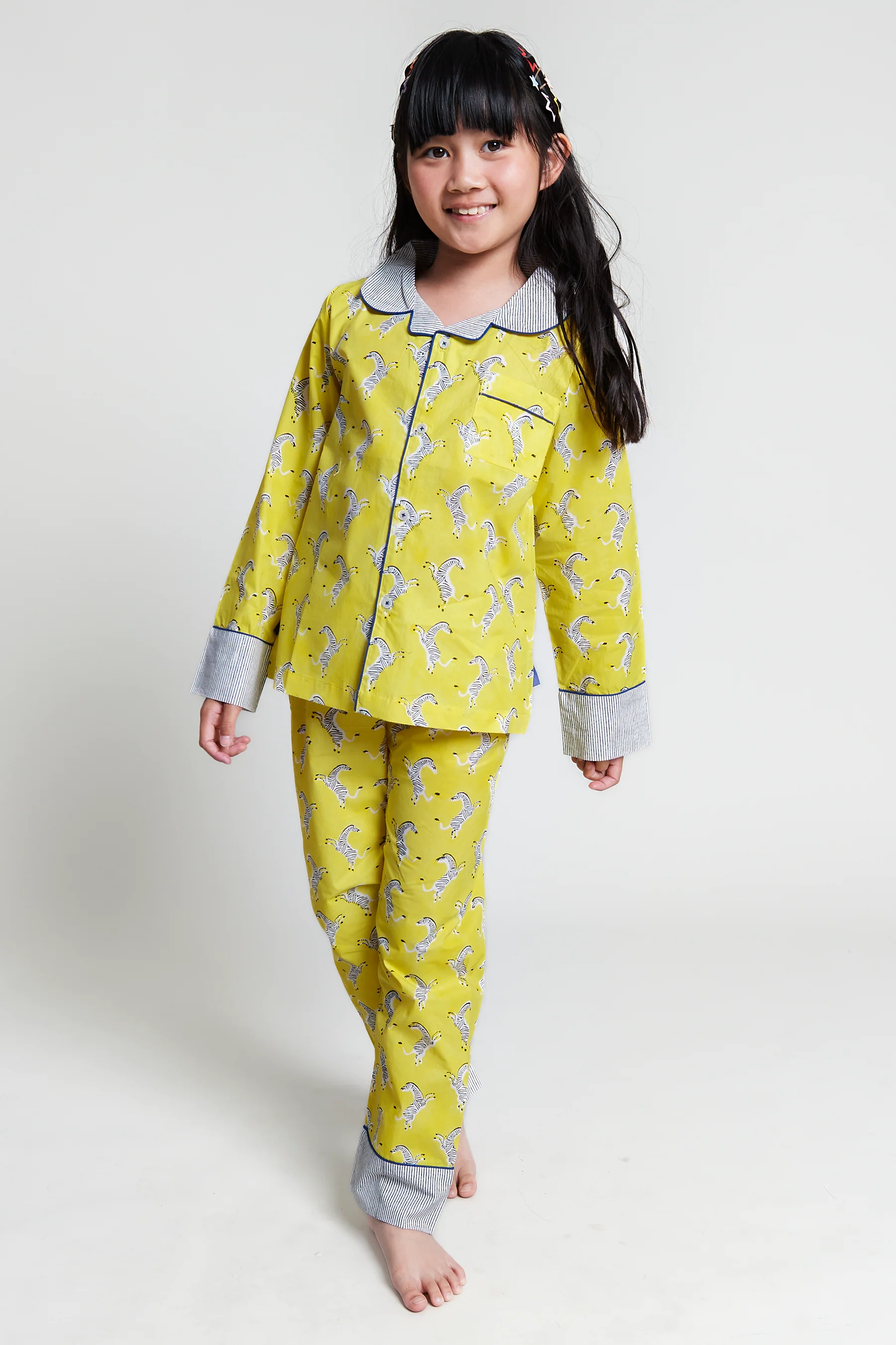 zebra strides Kids Organic Cotton Pyjama Trouser Set