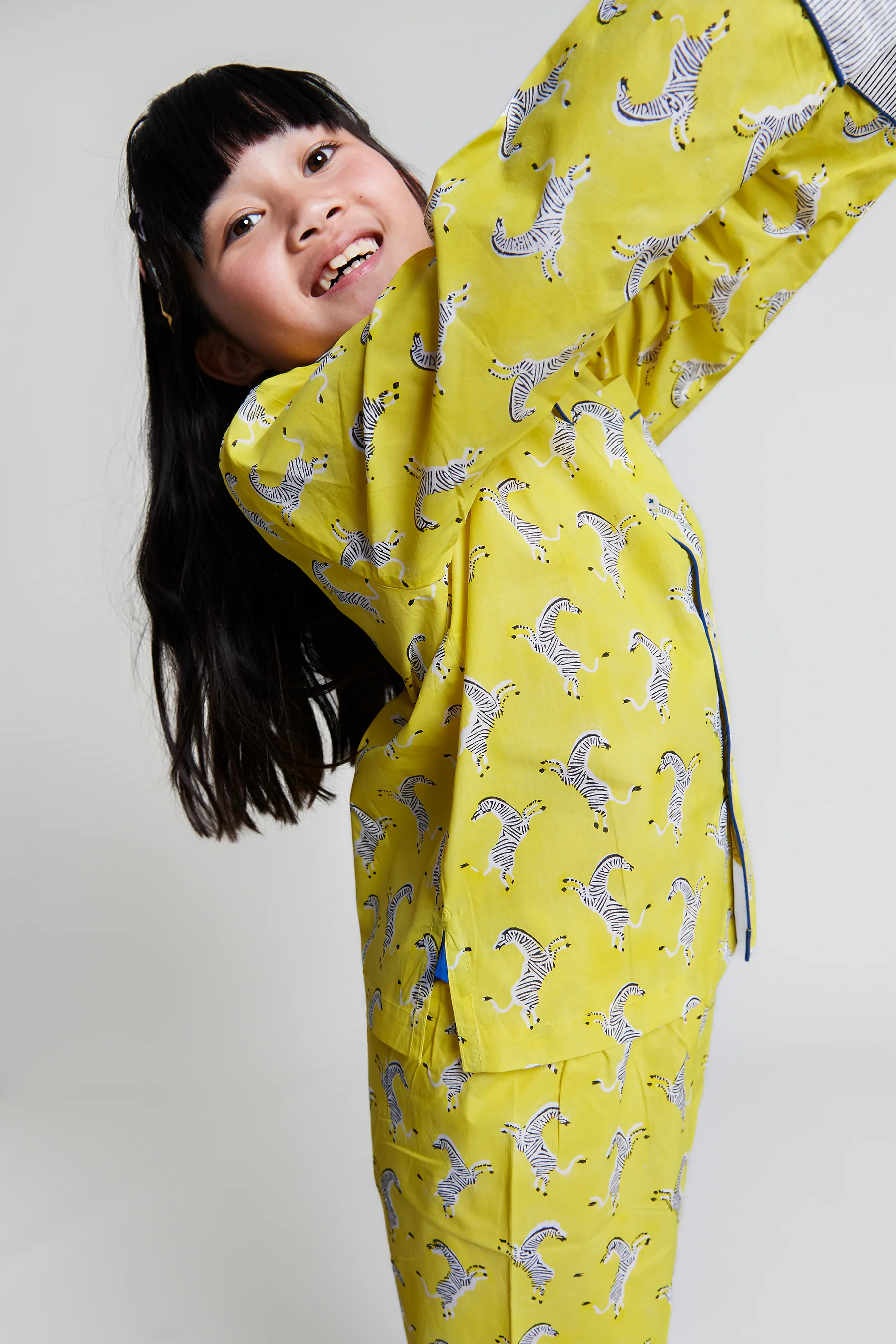 zebra strides Kids Organic Cotton Pyjama Trouser Set - Image 2