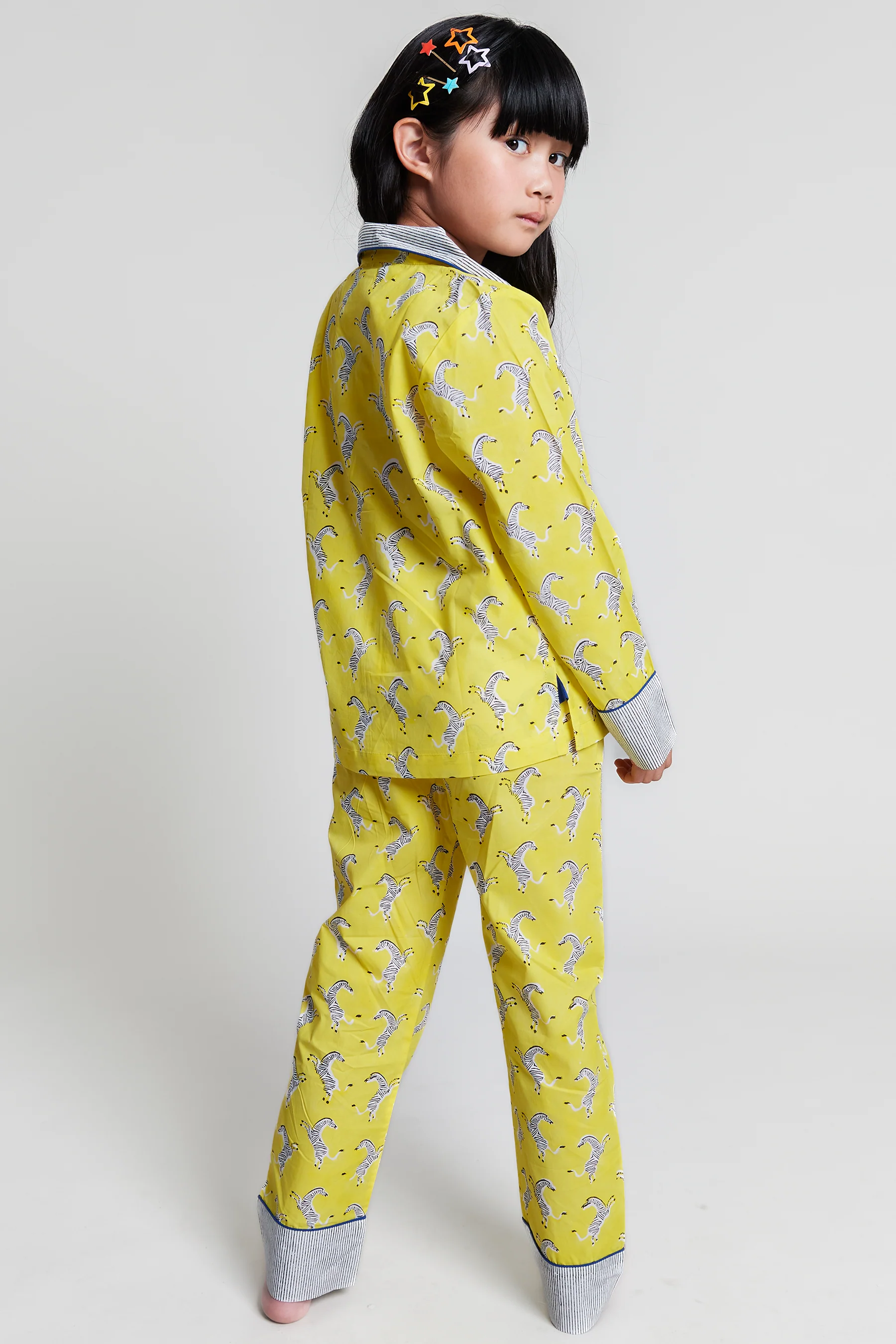 zebra strides Kids Organic Cotton Pyjama Trouser Set - Image 3