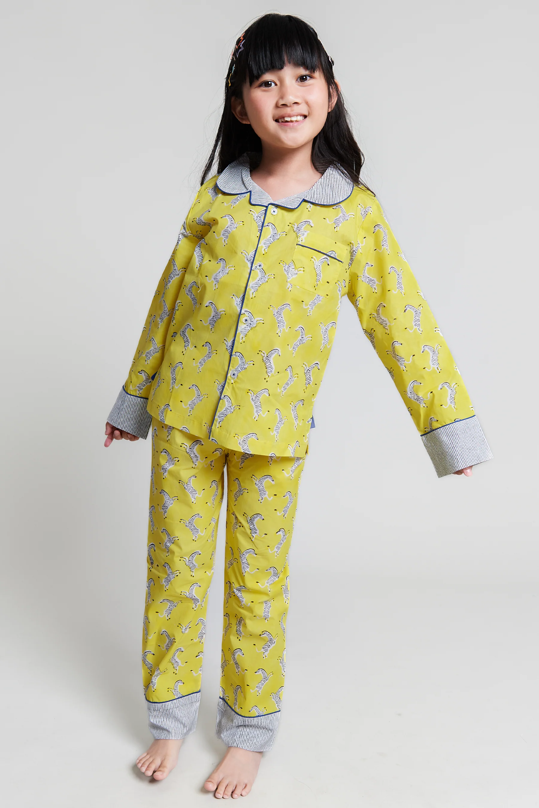 zebra strides Kids Organic Cotton Pyjama Trouser Set - Image 6