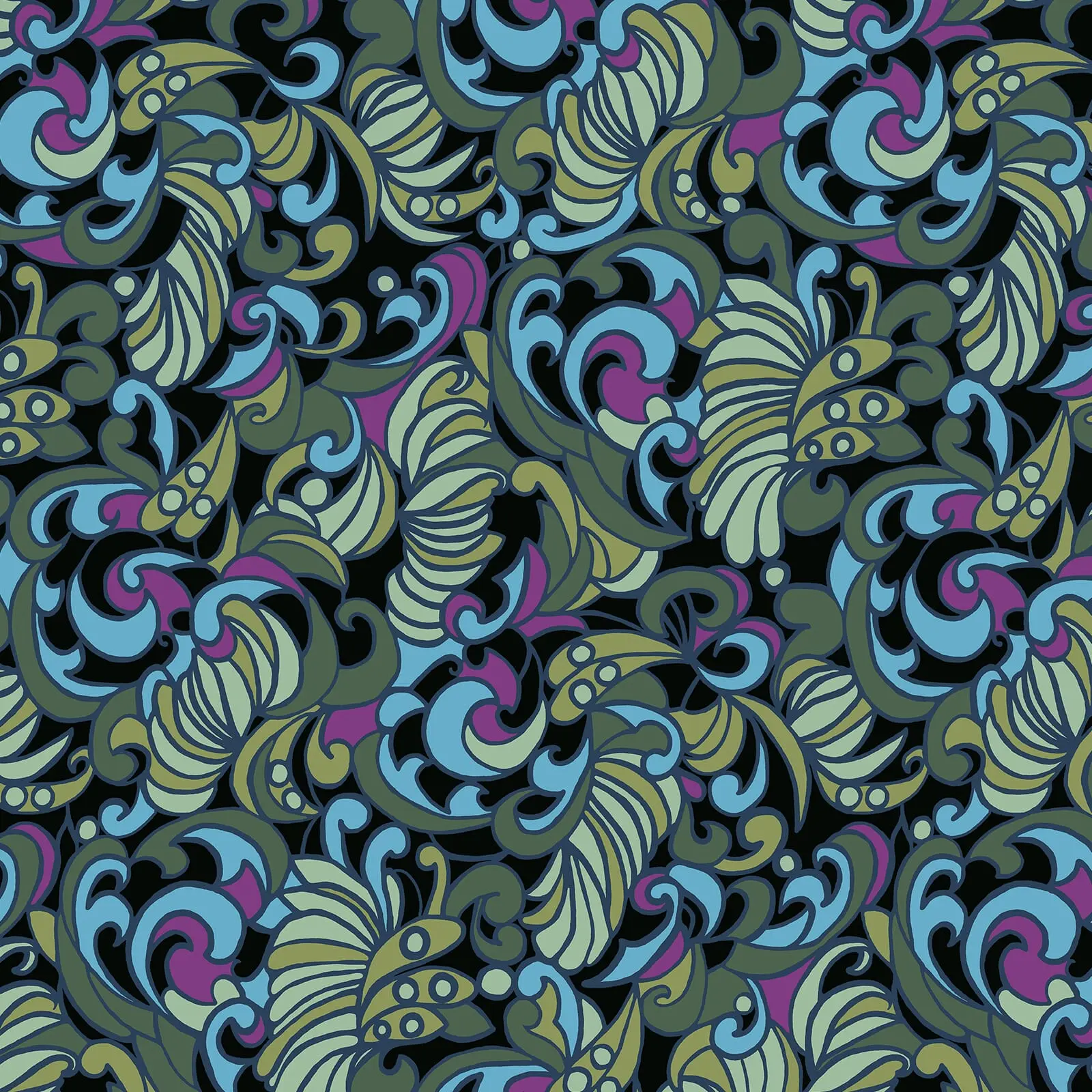 ZENNOR Wallpaper - Ocean