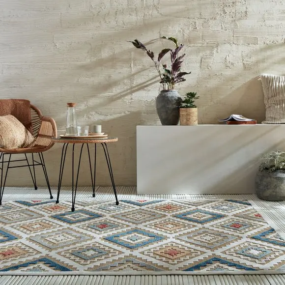 Zion Geometric Indoor Outdoor Rug
