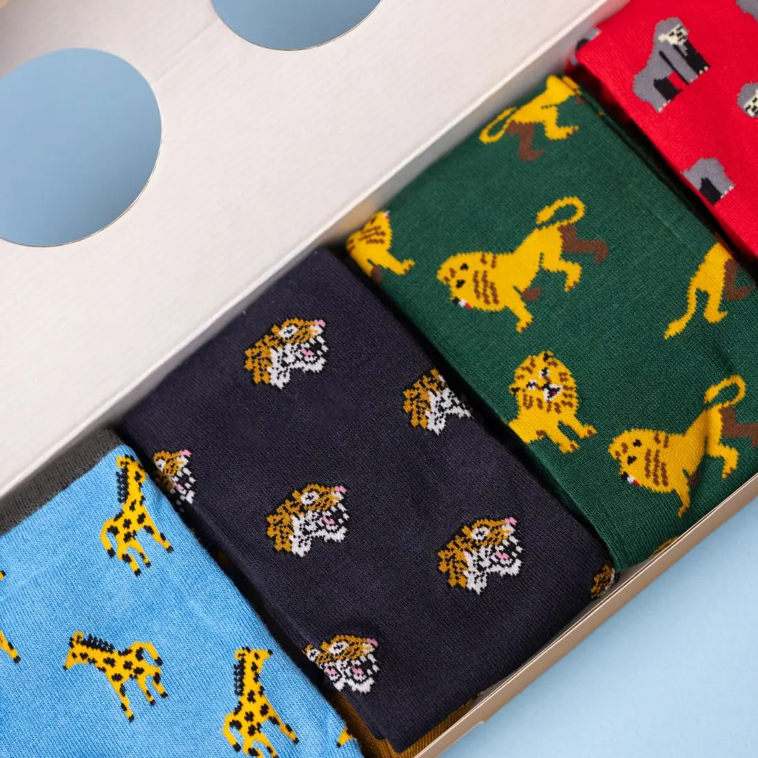 Zoo Sock Box - 4 Pairs of Bamboo Socks (His) - Image 3